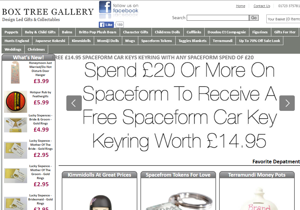 boxtreegallery Homepage