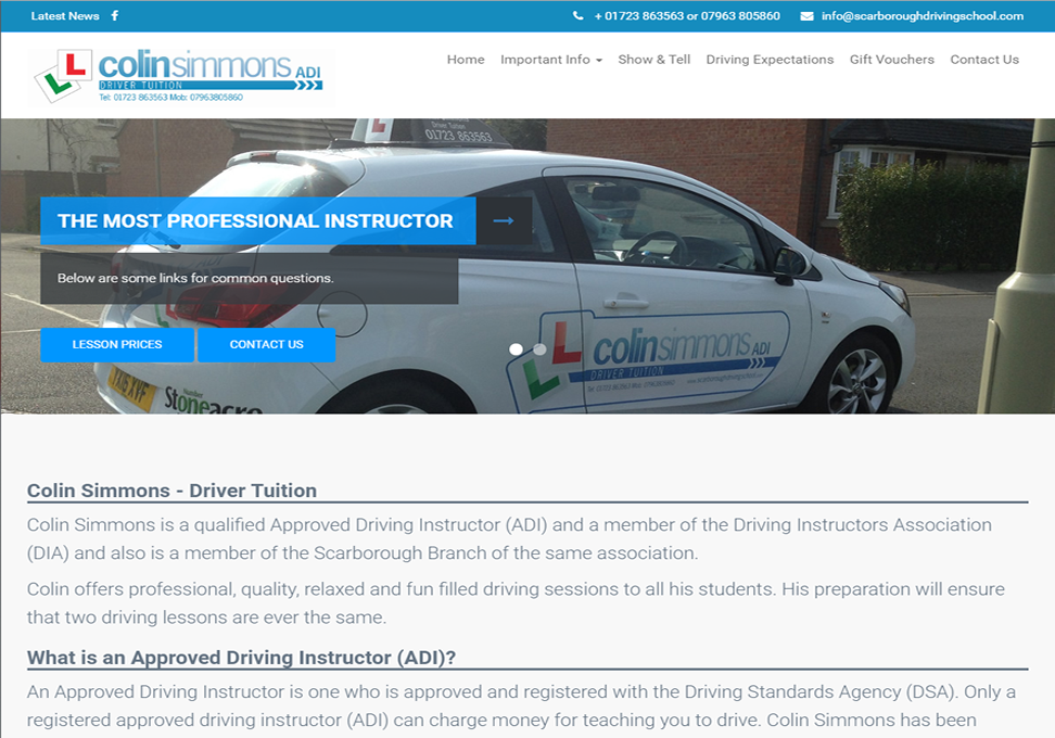 Scarboroughdrivingschool Homepage
