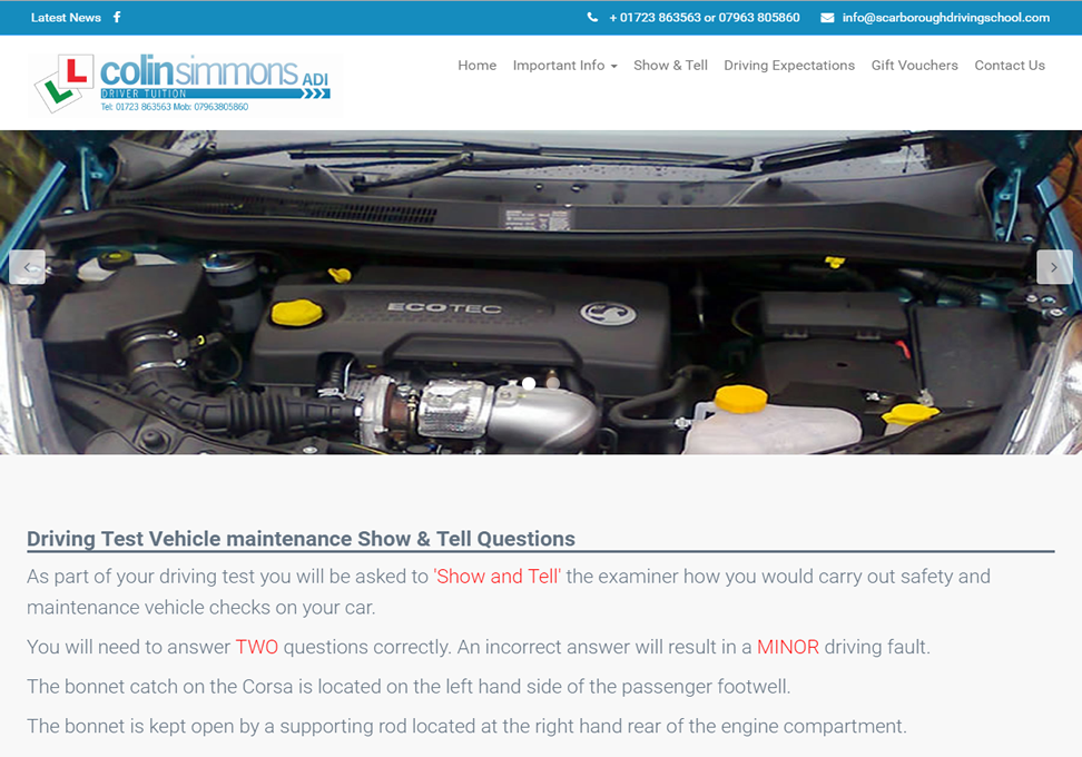 Scarboroughdrivingschool Show & Tell