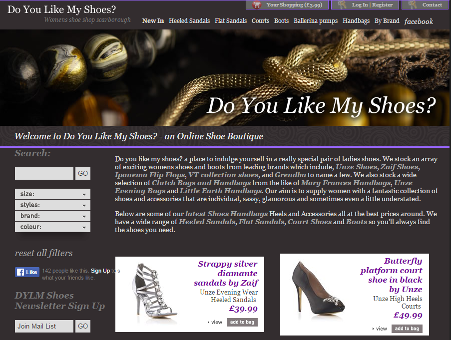 Doyoulikemyshoes Homepage