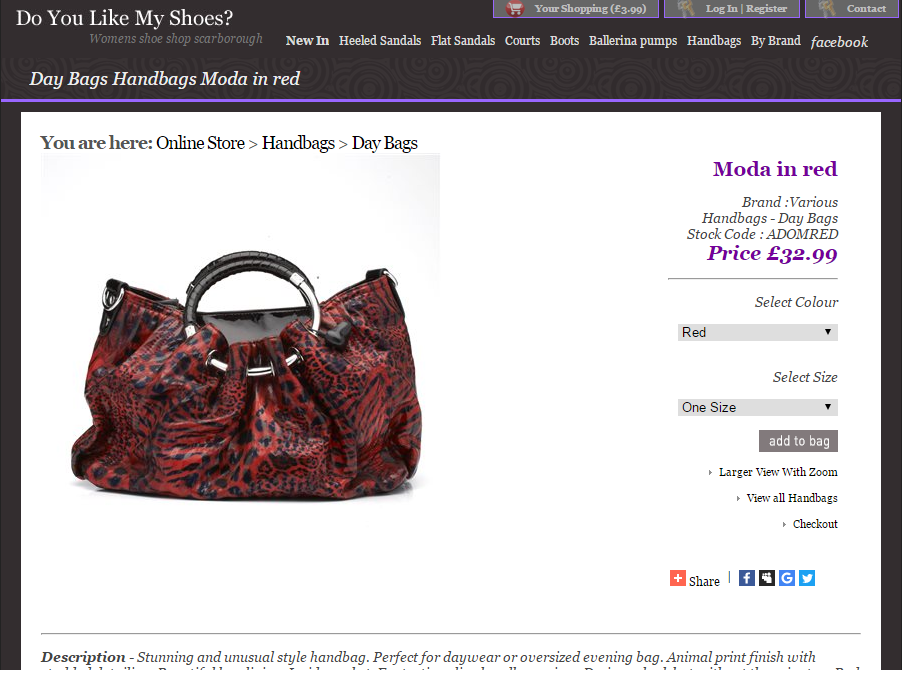 Doyoulikemyshoes Product Detail