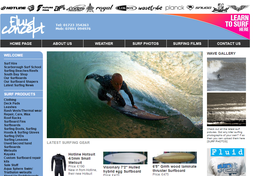 fluidconcept Homepage